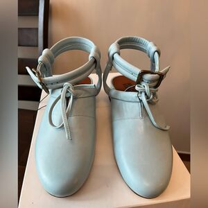 Maison Kitsune Paris Michel Vivian Light Blue  Sandals